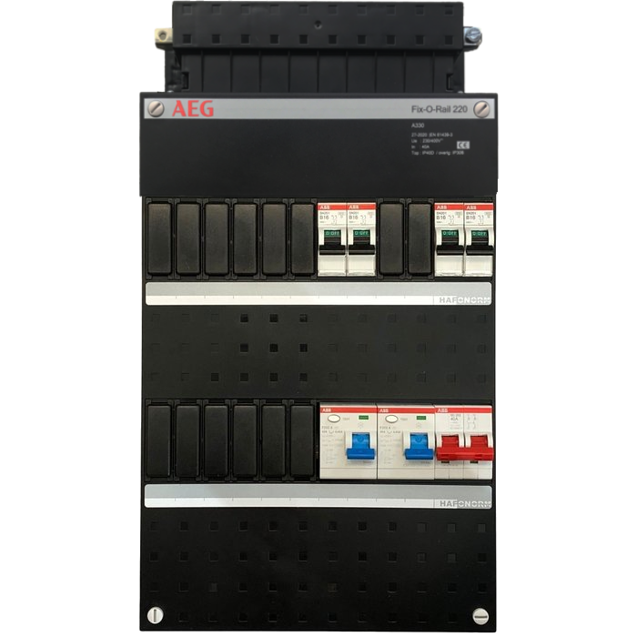 ABB ABB groepenkast 4 groepen 1-fase