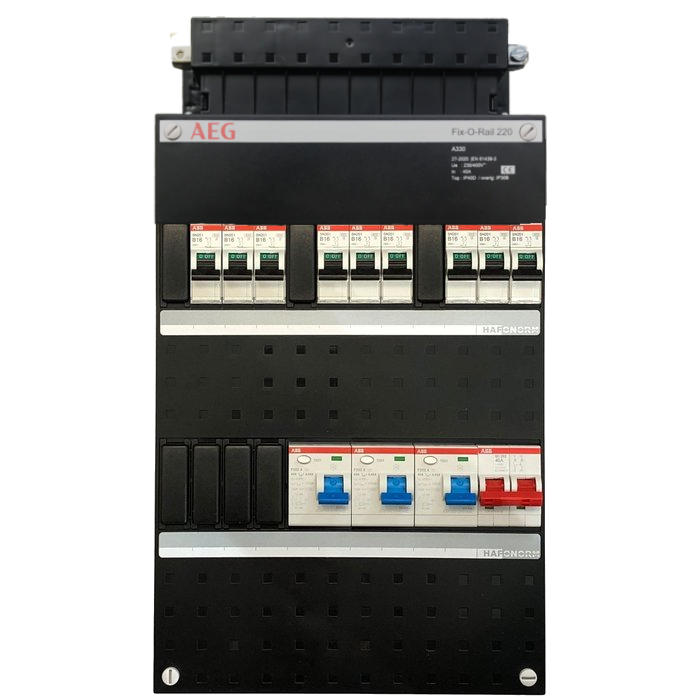 ABB ABB groepenkast 9 groepen 1-fase