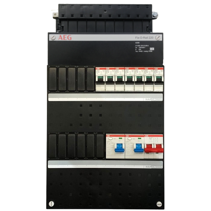 ABB ABB groepenkast 7 groepen 1-fase