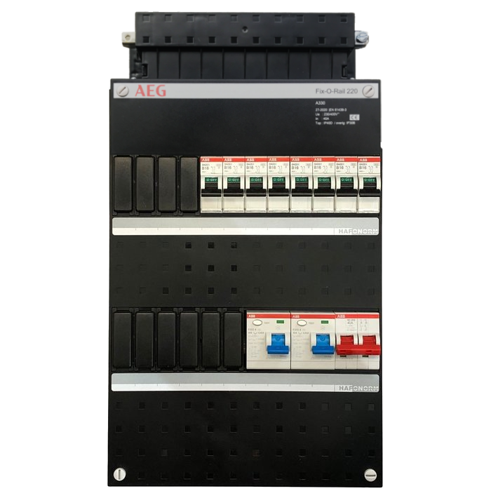 ABB ABB groepenkast 8 groepen 1-fase