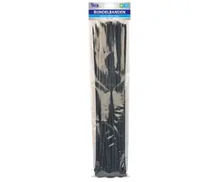 Tack Bundelbandje 4,8 x 450mm UV-bestendig 100st. zwart