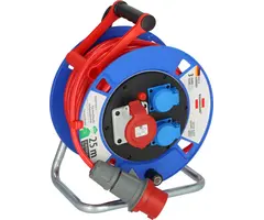 Brennenstuhl Krachtstroomkabelhaspel 25meter 3V 5x1,5mm²1xCEE 16A -1182770010