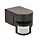Bewegingsmelder outdoor opbouw 180° schakelt 300W zwart - 60625