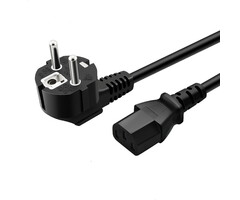 Elektrawebshop Voedingskabel C13 - 1,5 meter 226611