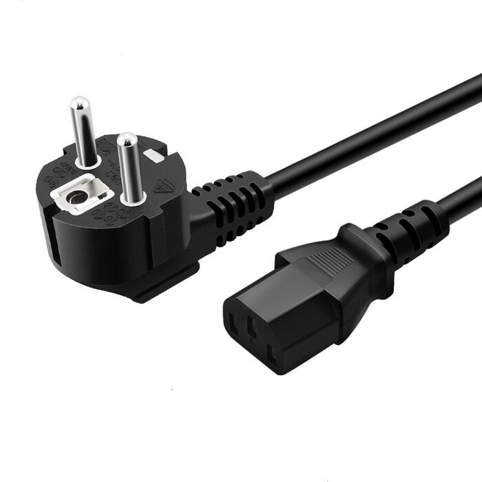 Elektrawebshop Voedingskabel C13 - 1,5 meter 226611