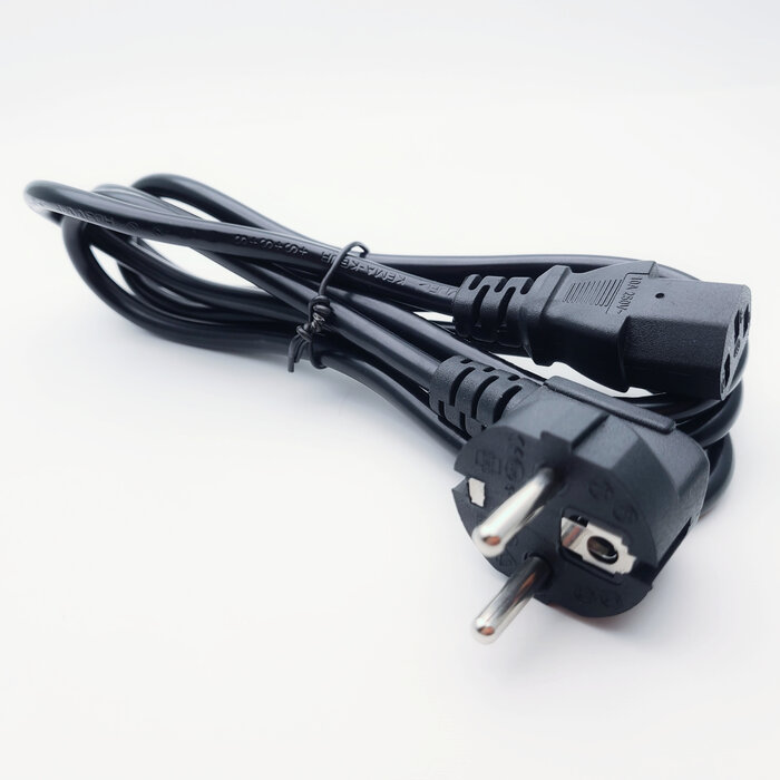 Elektrawebshop Voedingskabel C13 - 1,5 meter 226611