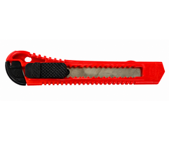 Berenzo Afbreekmes 18mm rood - 213302
