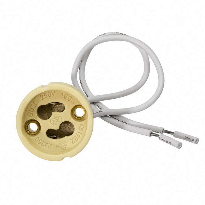 Berenzo 230V GU10 fitting met 2 x 10cm draad -213310