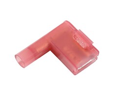 Berenzo Kabelschoen vlakstekerhuls  haaks 0.5-1.5mm² rood 100 stuks- 440010