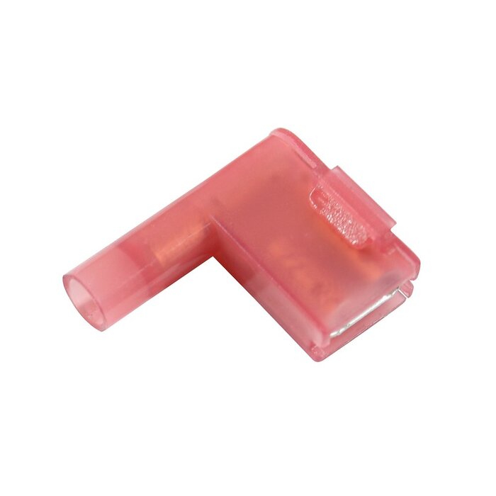 Berenzo Kabelschoen vlakstekerhuls  haaks 0.5-1.5mm² rood 100 stuks- 440010