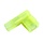 Kabelschoen vlakstekerhuls haaks 4-6mm² geel 100 stuks - 440012