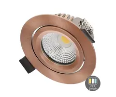 OEM LED Inbouwspot | varda | slim-fit | 4W/6W | dim | IP65 | Koper | CCT-SWITCH - 813949
