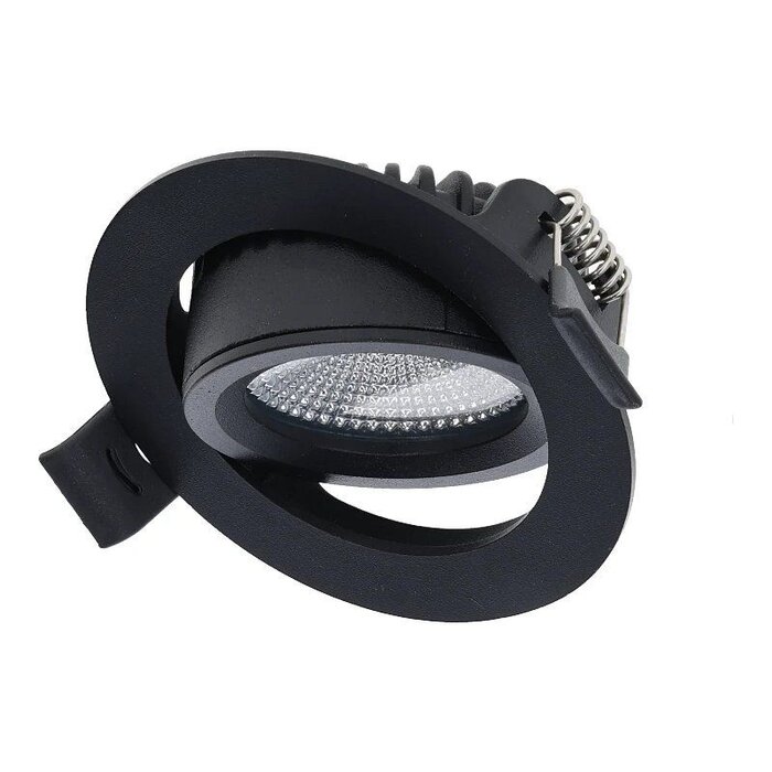 OEM LED Inbouwspot | Varda | slim-fit | 4W/6W | dim | IP65  | Zwart | CCT-SWITCH - 813932
