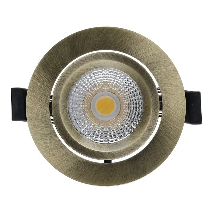 OEM LED Inbouwspot | Varda | slim-fit | 4W/6W | dim | IP65  | Brons | CCT-SWITCH - 813956