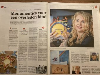 St. Nooit Voorbij in de krant St. Nooit Voorbij in de krant