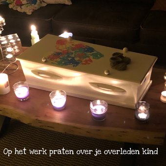Op het werk praten over je overleden kind Op het werk praten over je overleden kind