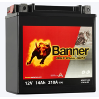 Banner Bike Bull AGM PRO YTX16-BS ETX 14 12V 14Ah Banner Banner Bike Bull AGM PRO YTX16-BS ETX 14 12V 14Ah