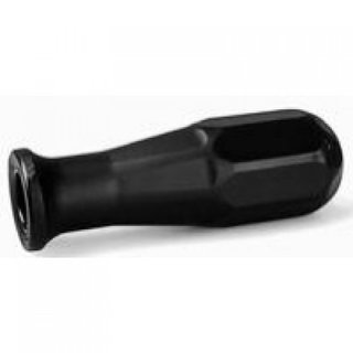 Universeel plastic handvat zwart 16 mm stang