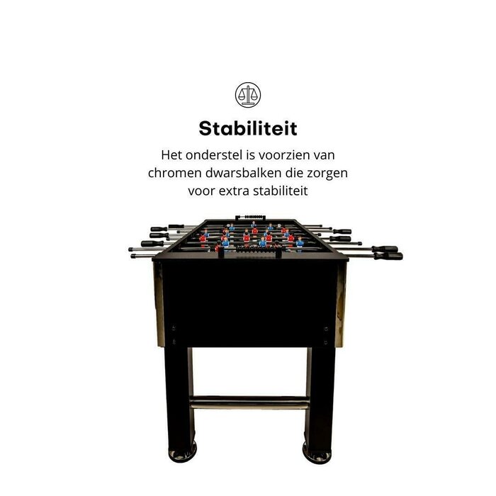 Pegasi Voetbaltafel Pegasi | Elite Black