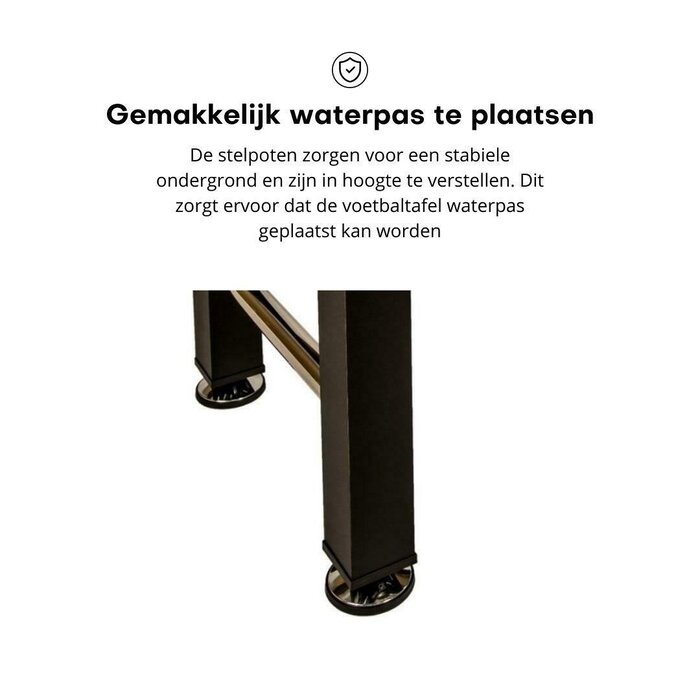 Pegasi Voetbaltafel Pegasi | Elite Black