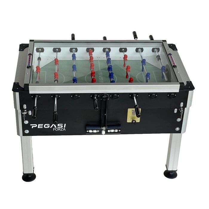 Pegasi Voetbaltafel Pegasi | Forza Premium | Glasplaat | Muntinworp