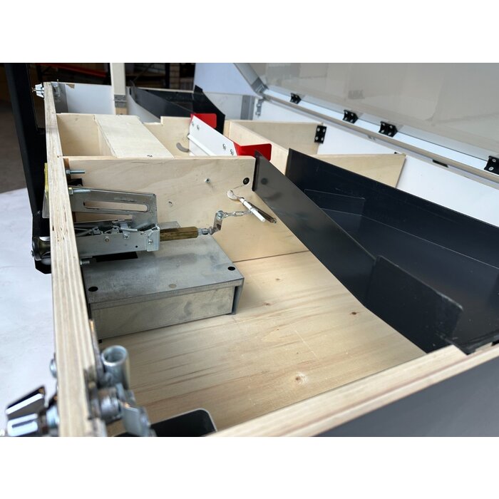 Pegasi Voetbaltafel Pegasi | Forza Premium | Glasplaat | Muntinworp