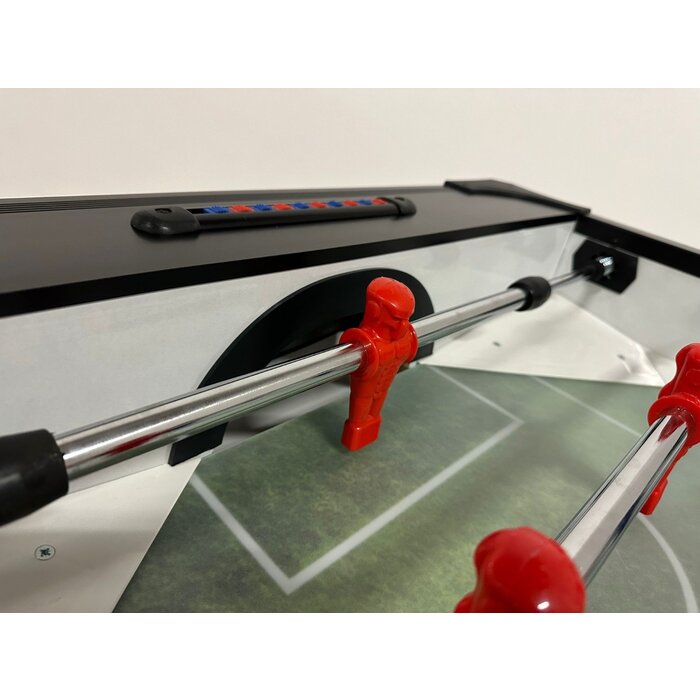 Pegasi Voetbaltafel Pegasi | Forza Black | Glasplaat