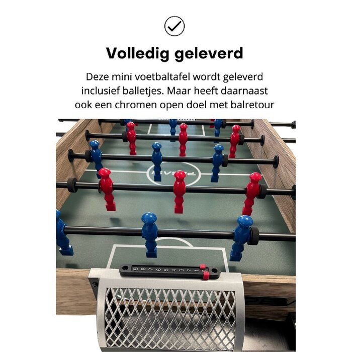 Pegasi Voetbaltafel Pegasi | Mini XL Deluxe