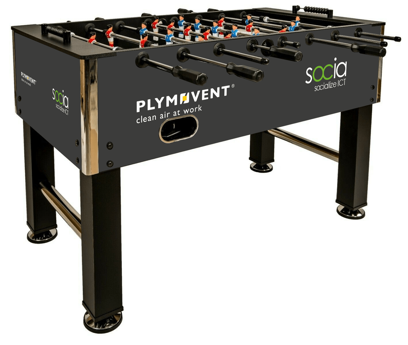 Pegasi Bedrukte voetbaltafel Pegasi Elite Black