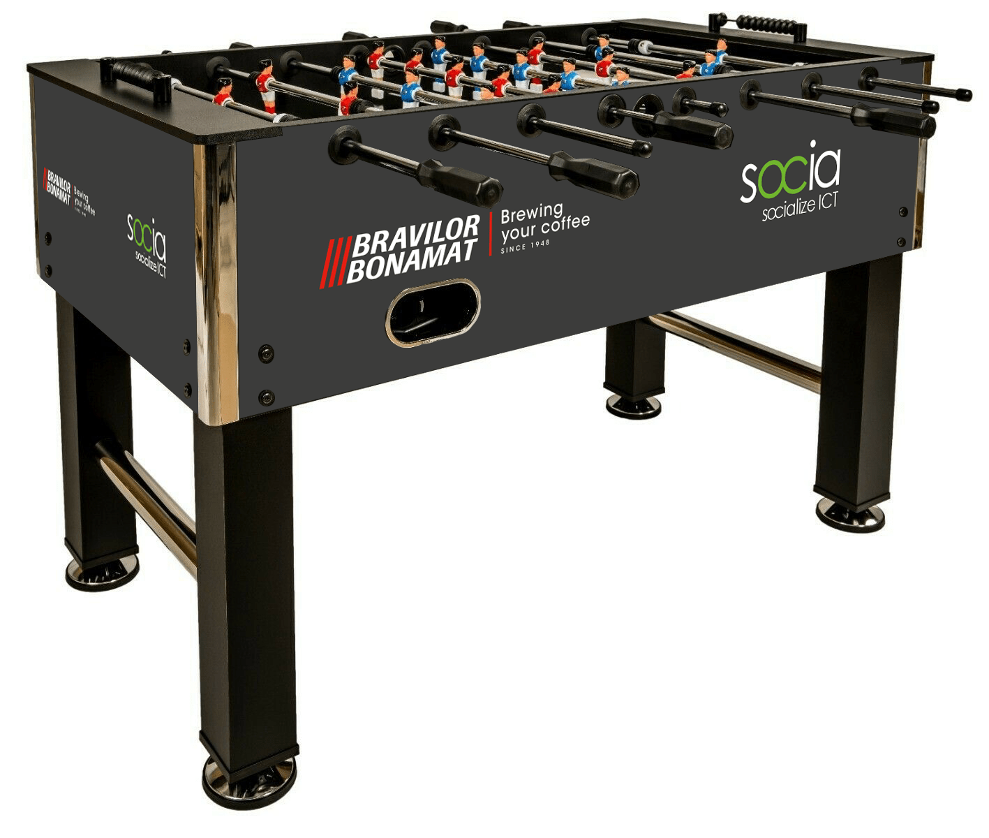 Pegasi Bedrukte voetbaltafel Pegasi Elite Black