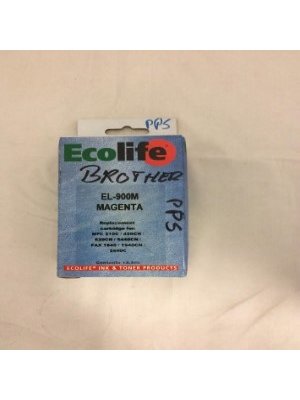 Ecolife Brother EL-900M Magenta -Replacement cartridge for- MFC210C-420CN-620CN-5440CN