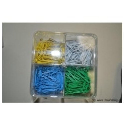 Paperclips 4 kleuren