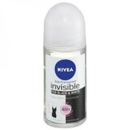 Nivea Nivea Roller - Invisible Black & White 50 ml Nivea Nivea Roller - Invisible Black & White 50 ml