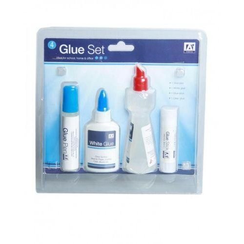 Glue Set 1glue Stick,1 Clear Glue ,1 White Glue,Glue Pen 4 Stuks 1DS- 1125 Glue Set 1glue Stick,1 Clear Glue ,1 White Glue,Glue Pen 4 Stuks 1DS- 1125