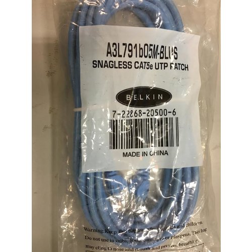 Data Kabel Blauw 5M -1DS-591