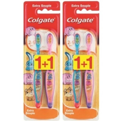 Colgate Colgate tandenborstel 6 + jaar duopack Colgate Colgate tandenborstel 6 + jaar duopack
