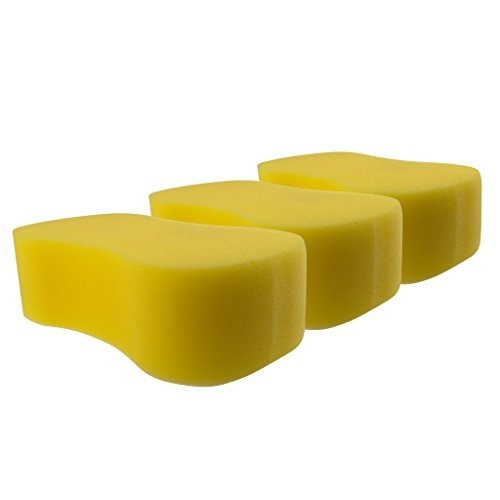 Speed Car Wash Sponge 3st Yellow  10st