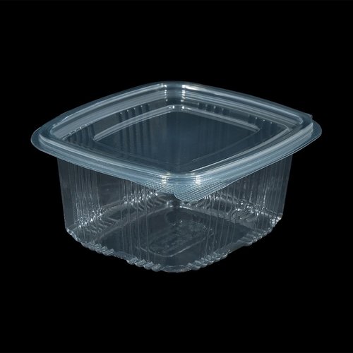 Eda Eda Bak, PET, 500ml, DK saladebak, 85x100x60mm, transparant,vaste deksel ,100 stuks, Eda Eda Bak, PET, 500ml, DK saladebak, 85x100x60mm, transparant,vaste deksel ,100 stuks,