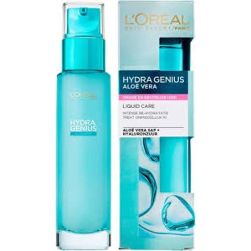L'Oreal Paris Hydra Genius Liquid Care Moisturiser Sensitive Skin 70ml +L´Oréal Paris Sugar Scrubs Zuiverend Gezichtspeeling 50ml set L'Oreal Paris Hydra Genius Liquid Care Moisturiser Sensitive Skin 70ml +L´Oréal Paris Sugar Scrubs Zuiverend Gezichtspeeling 50ml set