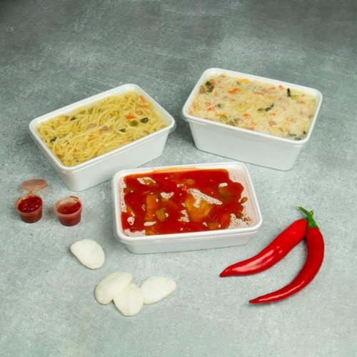 Onbekend Bak, PP, 500ml, kilobak,wit 50st Onbekend Bak, PP, 500ml, kilobak,wit 50st