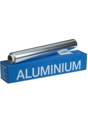 Onbekend Folie, aluminiumfolie, Aluminium, 45cm, 14my, aluminium zonder doos