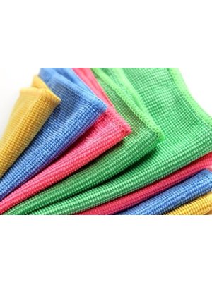 Eda Eda Microvezel Handdoeken Multy-Gebruik(micro doekjes) Mix Kleur 30x30 cm 4 stuks
