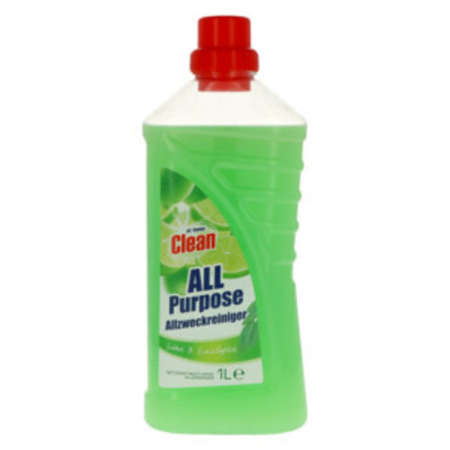 At Home Clean Allesreiniger Lime & Eucalyptus 1000 ml At Home Clean Allesreiniger Lime & Eucalyptus 1000 ml
