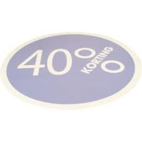 Neutraal Etiket, Reclame-etiket, Papier, 40% korting, ∅30mm, paars 250 stuks Neutraal Etiket, Reclame-etiket, Papier, 40% korting, ∅30mm, paars 250 stuks