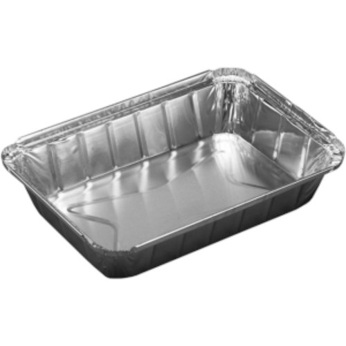 Onbekend Aluminiumbak Klein (Kapsalon) 450cc 140x120x40mm, 100st Onbekend Aluminiumbak Klein (Kapsalon) 450cc 140x120x40mm, 100st