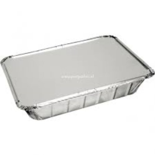 Onbekend Aluminiumbak Midi (Kapsalon) 800cc 58 x28 x38 cm Deksel  100st