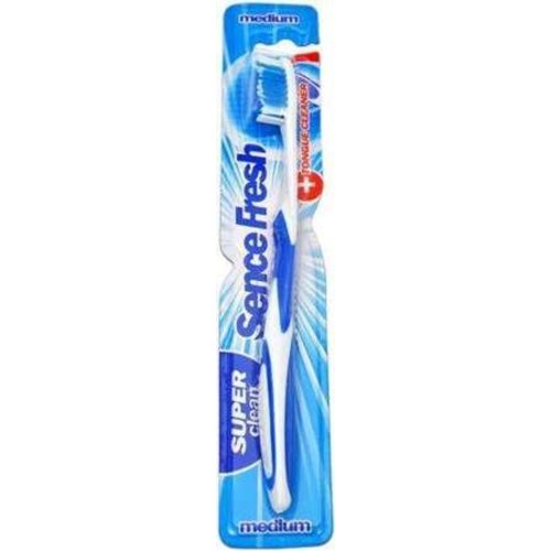 Sencefresh SenceFresh Tandenborstel, Medium, Super Clean, 12st Sencefresh SenceFresh Tandenborstel, Medium, Super Clean, 12st