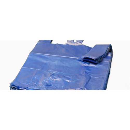 Tip Tas, HDPE, Hemd, 40x20x70cm, hemdtas, Blauw, 500st 16my