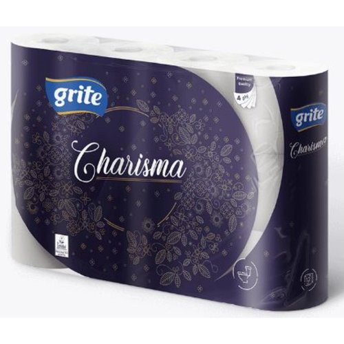 Grite Charisma 12 rollen Toiletpapier soft  4 laags wc papier 140 vellen Extra zacht