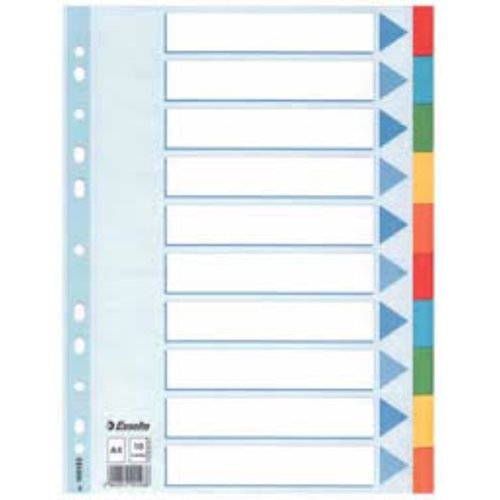 Tabbladen 5-tabs (A4 gemengde kleuren) Tabbladen 5-tabs (A4 gemengde kleuren)